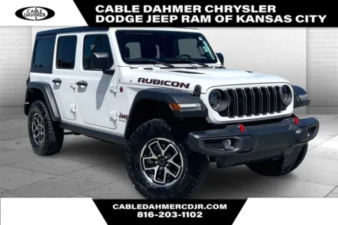 White 2024 Jeep Wrangler Rubicon for sale in Kansas City, MO