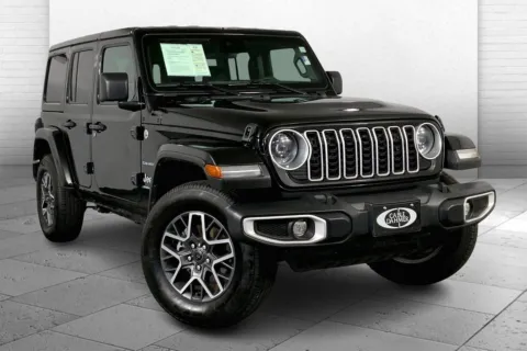 Black 2024 Jeep Wrangler Sahara for sale in Kansas City, MO