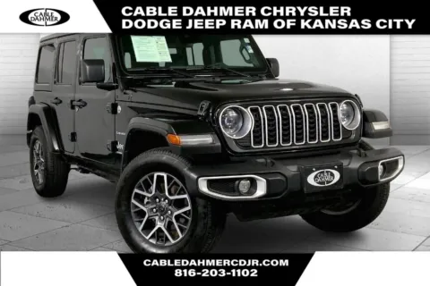 Black 2024 Jeep Wrangler Sahara for sale in Kansas City, MO