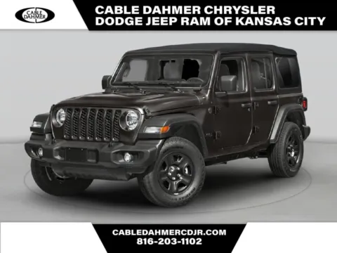 Black 2024 Jeep Wrangler Sahara for sale in Kansas City, MO