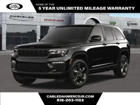 Black 2025 Jeep Grand Cherokee Limited for sale in Kansas City, MO