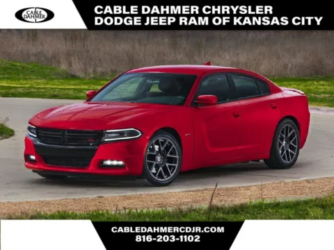 Black 2015 Dodge Charger SXT for sale in Kansas City, MO