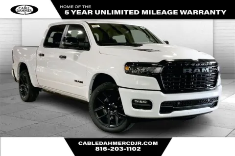 White 2026 RAM 1500 Laramie for sale in Kansas City, MO