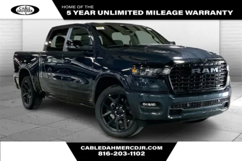 Blue 2026 RAM 1500 Laramie for sale in Kansas City, MO