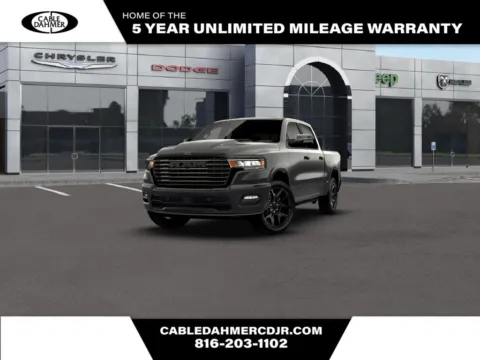 Gray 2026 RAM 1500 Laramie for sale in Kansas City, MO