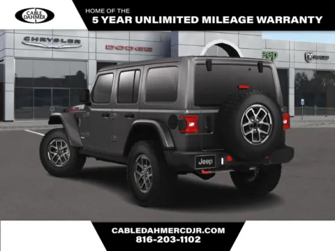 Gray 2025 Jeep Wrangler Rubicon for sale in Kansas City, MO