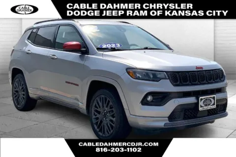 Silver 2023 Jeep Compass Limited for sale in Kansas City, MO