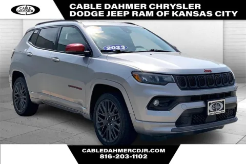 Silver 2023 Jeep Compass Limited for sale in Kansas City, MO