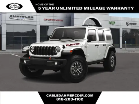 White 2025 Jeep Wrangler Rubicon X for sale in Kansas City, MO