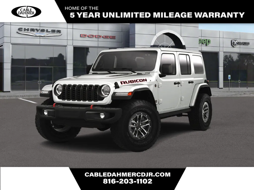 White 2025 Jeep Wrangler Rubicon X for sale in Kansas City, MO