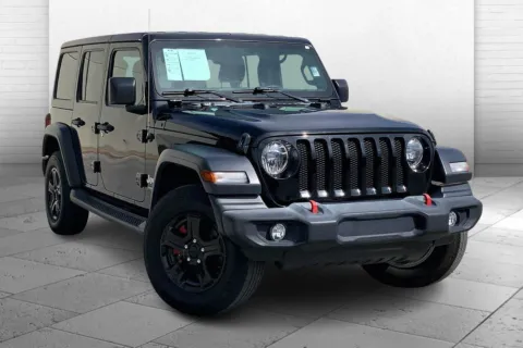 Black 2019 Jeep Wrangler Unlimited Sport S for sale in Kansas City, MO