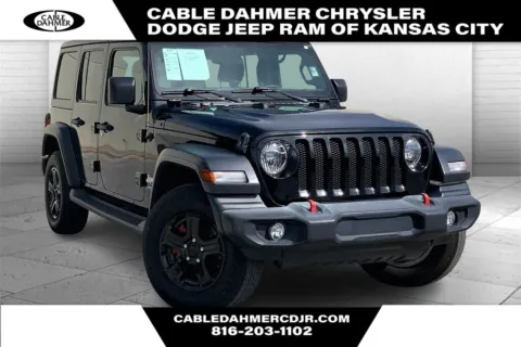 Black 2019 Jeep Wrangler Unlimited Unlimited Sport S for sale in Kansas City, MO