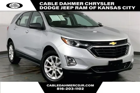 Silver 2018 Chevrolet Equinox LS for sale in Kansas City, MO