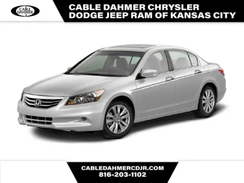 Black 2012 Honda Accord EX-L 3.5 for sale in Kansas City, MO