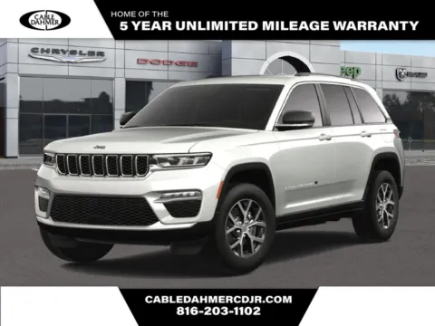 White 2025 Jeep Grand Cherokee Limited for sale in Kansas City, MO