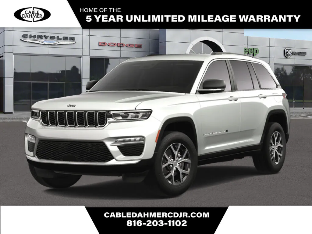 White 2025 Jeep Grand Cherokee Limited for sale in Kansas City, MO