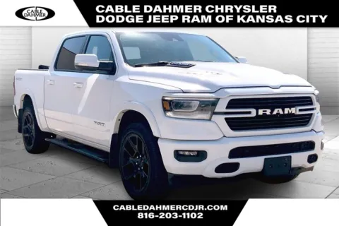 White 2022 Ram 1500 Laramie for sale in Kansas City, MO