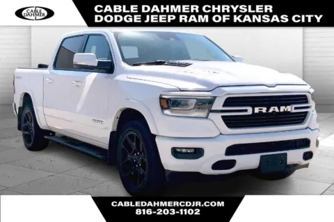 White 2022 Ram 1500 Laramie for sale in Kansas City, MO