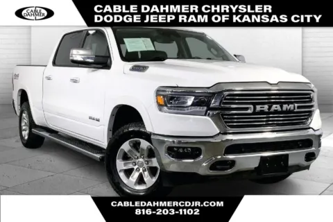 White 2022 Ram 1500 Laramie for sale in Kansas City, MO