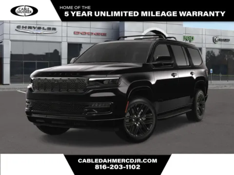 Black 2025 Jeep Wagoneer Carbide for sale in Kansas City, MO