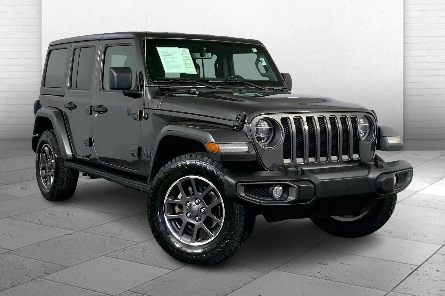Gray 2021 Jeep Wrangler Unlimited 80th Anniversary 4x4 for sale in Kansas City, MO