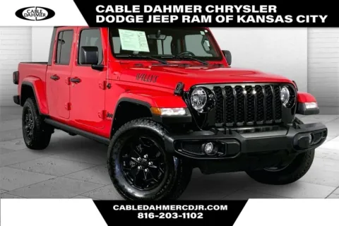 Red 2021 Jeep Gladiator Willys for sale in Kansas City, MO