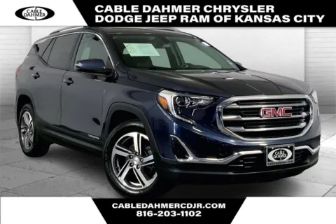 Blue 2018 GMC Terrain SLT for sale in Kansas City, MO