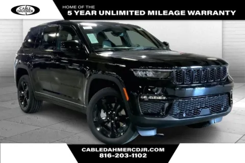 Black 2025 Jeep Grand Cherokee Limited for sale in Kansas City, MO