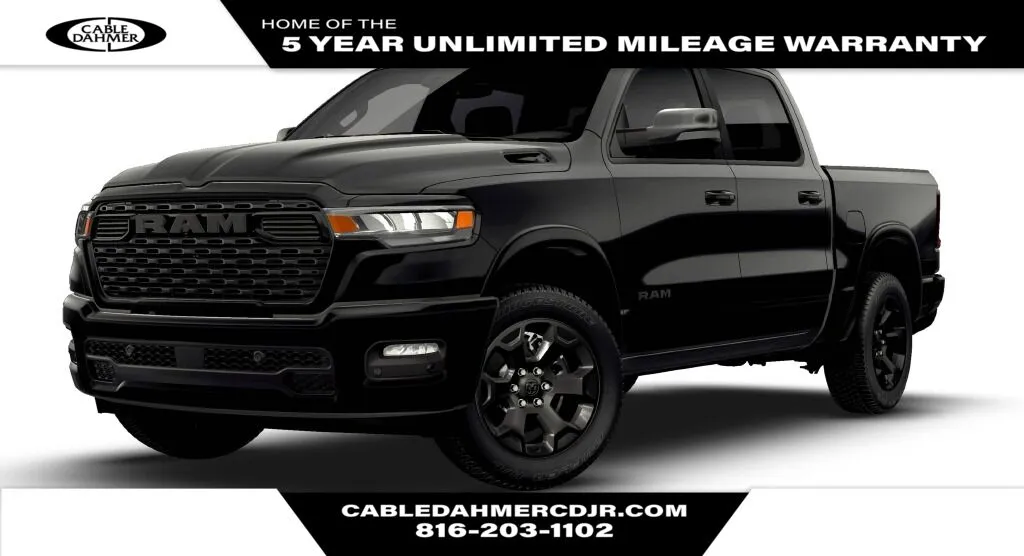 Black 2026 RAM 1500 Big Horn for sale in Kansas City, MO