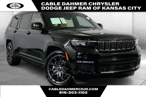 Black 2024 Jeep Grand Cherokee L Summit for sale in Kansas City, MO