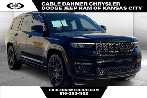 Black 2024 Jeep Grand Cherokee L Summit for sale in Kansas City, MO