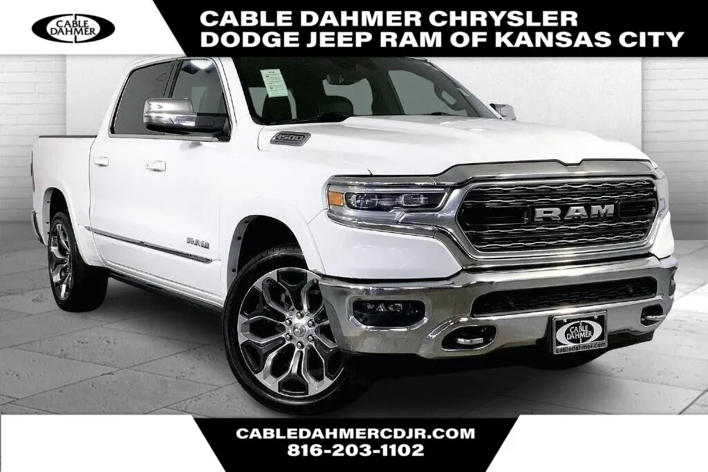White 2023 Ram 1500 Limited for sale in Kansas City, MO