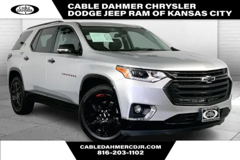 Silver 2020 Chevrolet Traverse Premier for sale in Kansas City, MO
