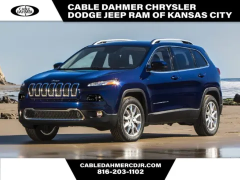 Black 2017 Jeep Cherokee Limited for sale in Kansas City, MO