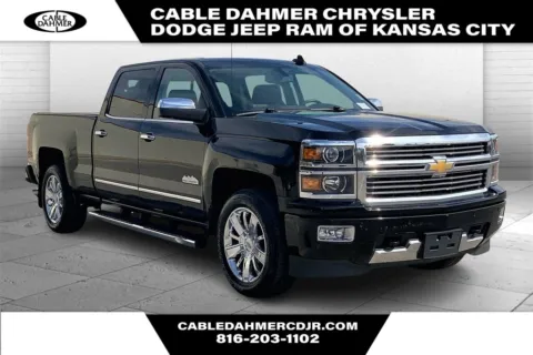 Black 2015 Chevrolet Silverado 1500 High Country for sale in Kansas City, MO