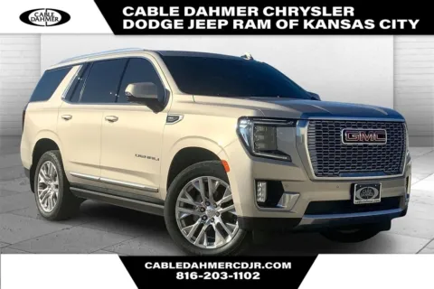 Beige 2021 GMC Yukon Denali for sale in Kansas City, MO