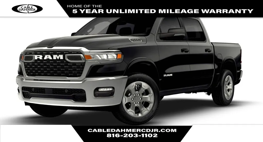 Black 2026 RAM 1500 Big Horn for sale in Kansas City, MO