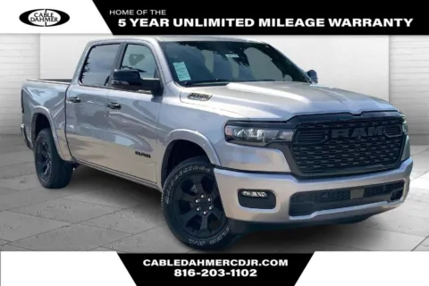 Silver 2025 Ram 1500 Big Horn for sale in Kansas City, MO