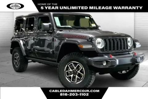 Gray 2025 Jeep Wrangler Rubicon for sale in Kansas City, MO