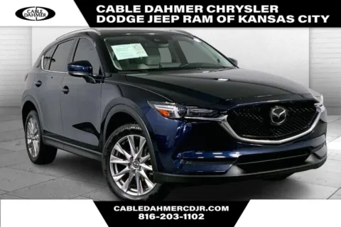 Blue 2021 Mazda CX-5 Grand Touring for sale in Kansas City, MO