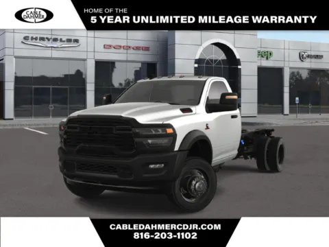 White 2025 Ram 5500 Chassis Cab Tradesman for sale in Kansas City, MO