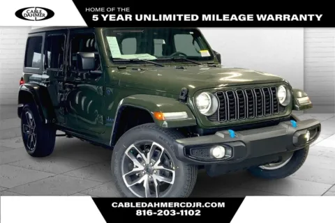 Green 2024 Jeep Wrangler Sport S 4xe for sale in Kansas City, MO