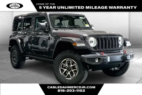 Gray 2025 Jeep Wrangler Rubicon for sale in Kansas City, MO