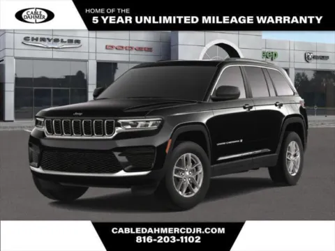 Black 2025 Jeep Grand Cherokee GRAND CHEROKEE LAREDO X 4X4 for sale in Kansas City, MO
