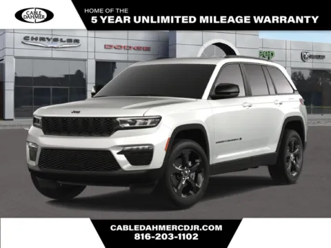 White 2025 Jeep Grand Cherokee Limited for sale in Kansas City, MO