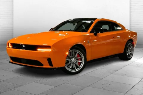 Photos of 2026 Dodge Charger Daytona 2-Door Scat Pack AWD for sale in Kansas City, MO at Cable Dahmer Chrysler Dodge Jeep Ram of Kansas City