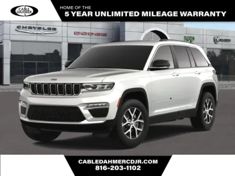 White 2025 Jeep Grand Cherokee Limited for sale in Kansas City, MO