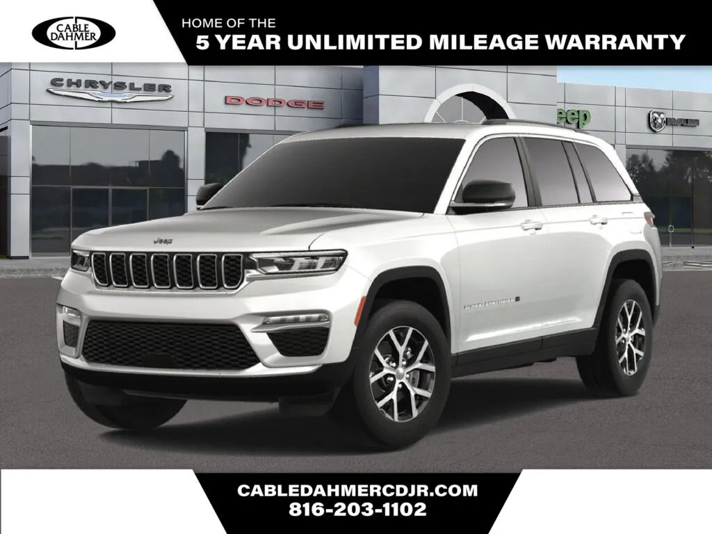 White 2025 Jeep Grand Cherokee Limited for sale in Kansas City, MO