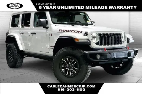 White 2025 Jeep Wrangler Rubicon X for sale in Kansas City, MO