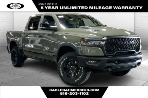 Green 2026 Ram 1500 Rebel for sale in Kansas City, MO